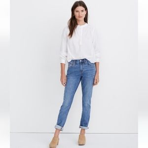 🆕 Madewell | The Slim Boyjean in Willowbrush Wash Womens Size 26